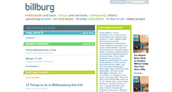 Desktop Screenshot of billburg.com
